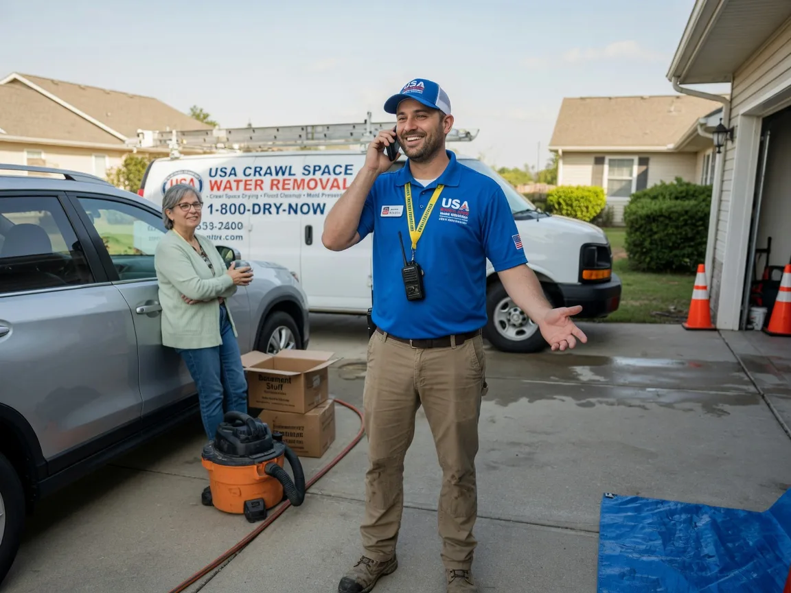 Crawl Space Water Removal Midway, AR FAQs